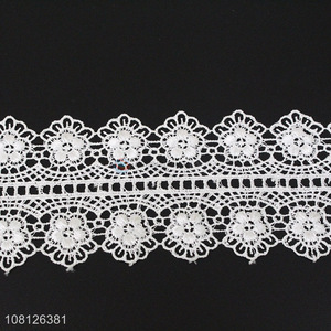 New design white fashion clothing accessories lace trim