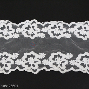 China factory decorative clothing polyester lace trim