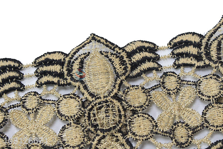 Best sale decorative polyester lace trim lace fabric