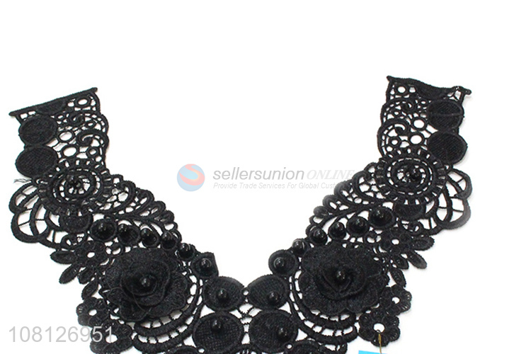 Wholesale from china black creative lace trim lace fabric