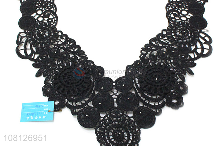 Wholesale from china black creative lace trim lace fabric