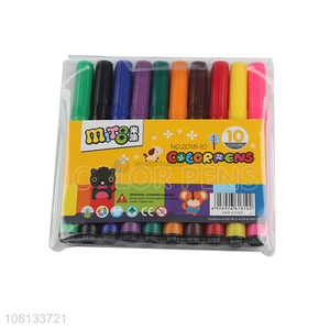 China wholesale washable 12colors watercolors pen for stationery