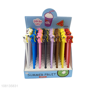 Popular Cute Dinosaur Colorful Gel Pen With Good Price