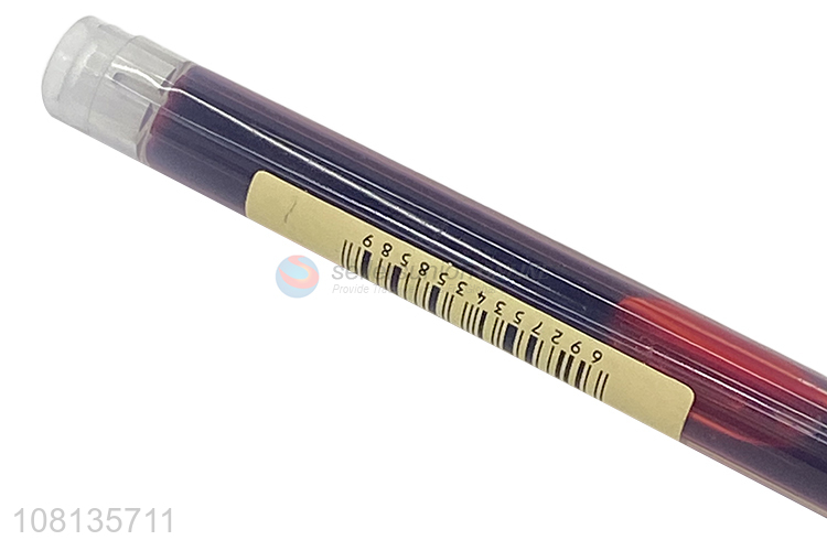 Good Quality Plastic Gel Ink Pen Red Ink Gel Pen