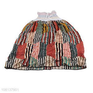Fashion Style Wide Elastic-Shirred Waist Skirt For Women