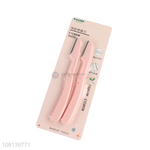 Newest Products Eyebrow Trimmer Fold Eyebrow Knife for Girls