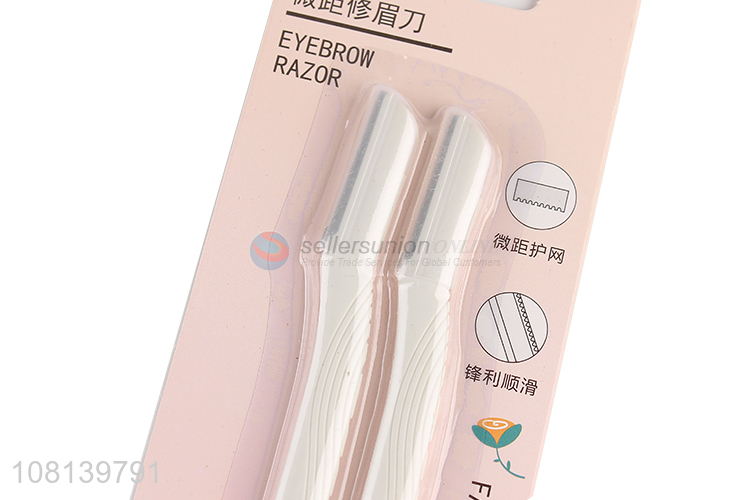 Factory direct sale ladies eyebrow trimming knife beauty tools