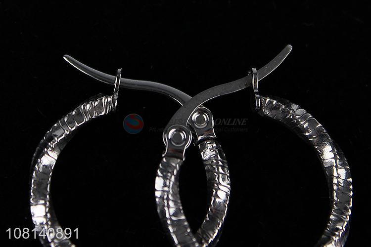 Hot sale delicate design hoop earrings ear studs jewelry