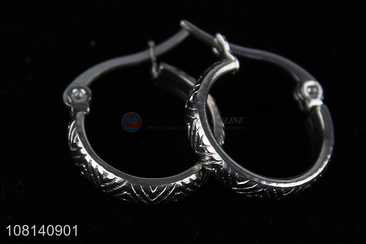 Top quality fashionable women jewelry hoop earrings for sale