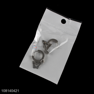 Low price decorative stainless steel ear studs wholesale
