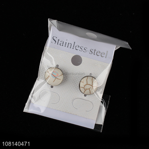 Factory supply fashion design stainless steel ear studs