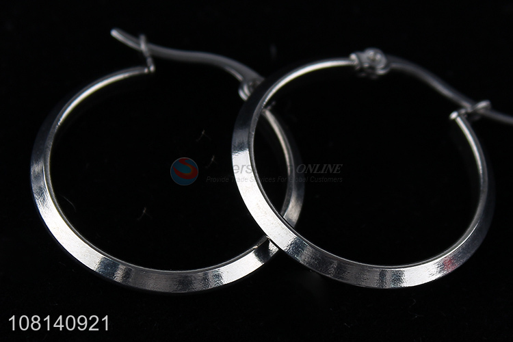 Factory supply fashion style jewelry hoop earrings for sale