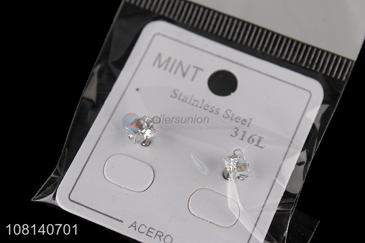 Yiwu wholesale delicate design earrings ear studs for women
