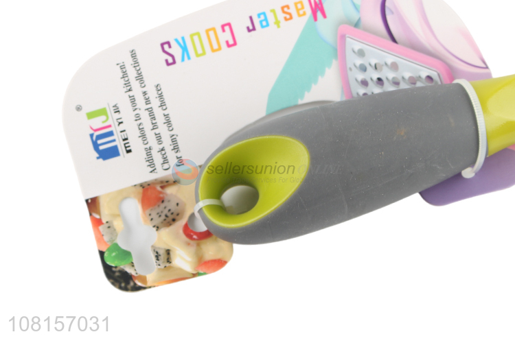 Fashion Stainless Steel Ice Cream Scoop With Soft Handle