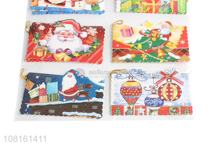 Wholesale price paper christmas greeting card message card