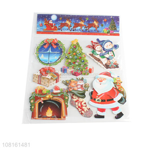 Good quality cute festival stickers christmas decorative stickers