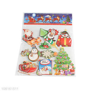 Factory price creative window stickers home christmas stickers