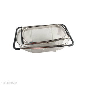 Hot products stainless steel fruit vegetable drain basket
