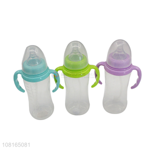 New product multicolor food grade safety baby bottle for sale