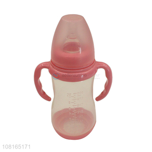 Popular products portable baby feeding bottle with handle