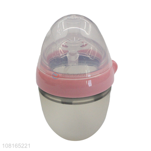 Low price durable eco-friendly silicone baby bottle