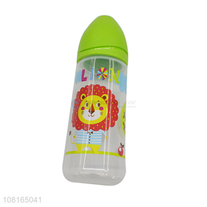 Cheap price durable cartoon pattern baby bottle for daily use