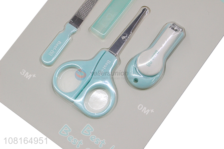 Low price reusable safety baby manicure tools set