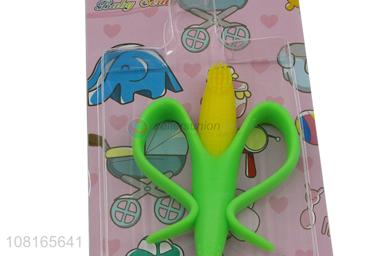 Factory wholesale safety eco-friendly  silicone baby teether