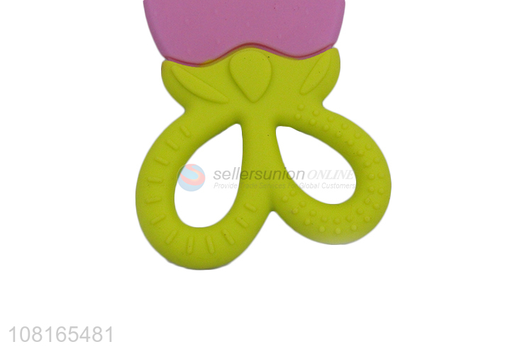 New products food grade silicone baby teether toys baby supplies