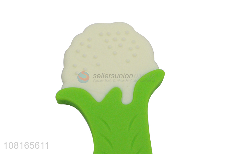 Low price comfortable silicone baby supplies baby teether