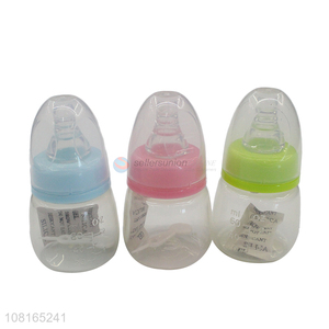 New design multicolor safety baby supplies baby bottle