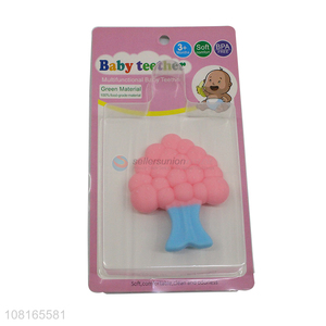 Good price creative soft odorless baby teether toys