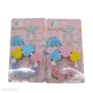 Creative design safety baby supplies baby teether for sale