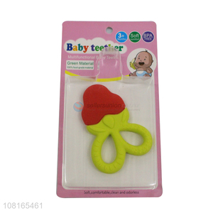 Latest products eco-friendly baby teether toys for sale