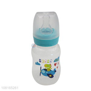 High quality reusable cartoon pattern baby bottle for sale