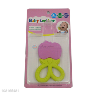 New products food grade silicone baby teether toys baby supplies