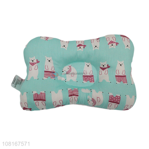 High quality cartoon cotton baby soft anti-fall pillow