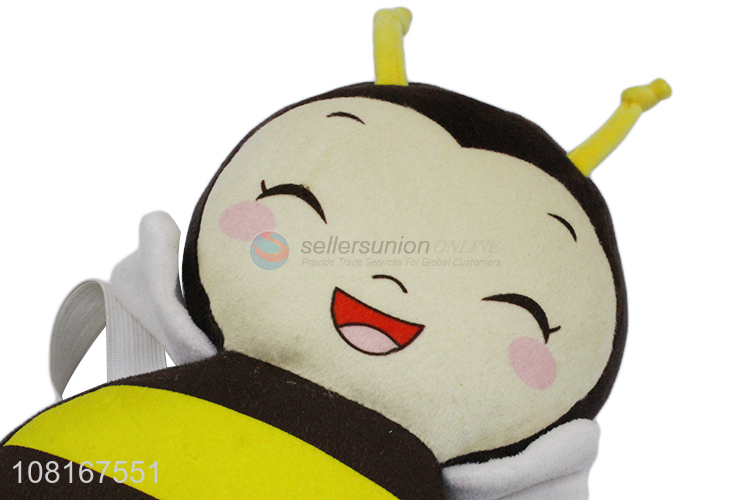 Good quality cartoon bee pillow cotton baby bolsters