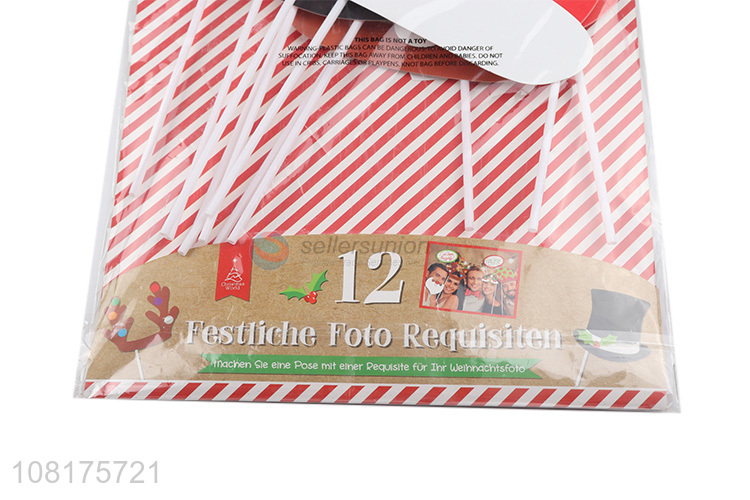 Hot selling Christmas photo booth props Christmas party supplies