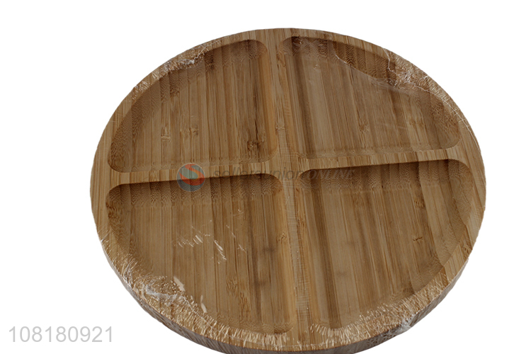 Yiwu direct sale creative bamboo tray for kitchen