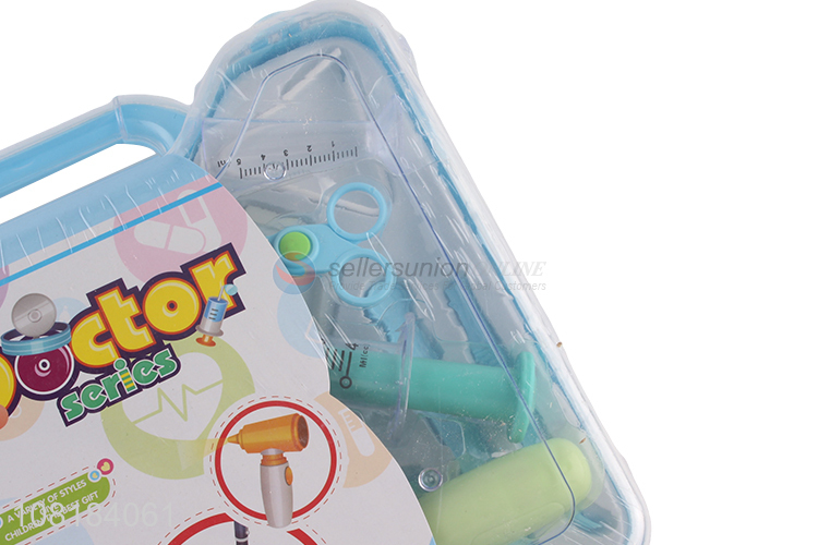 New arrival durable plastic doctor toys pretend play set