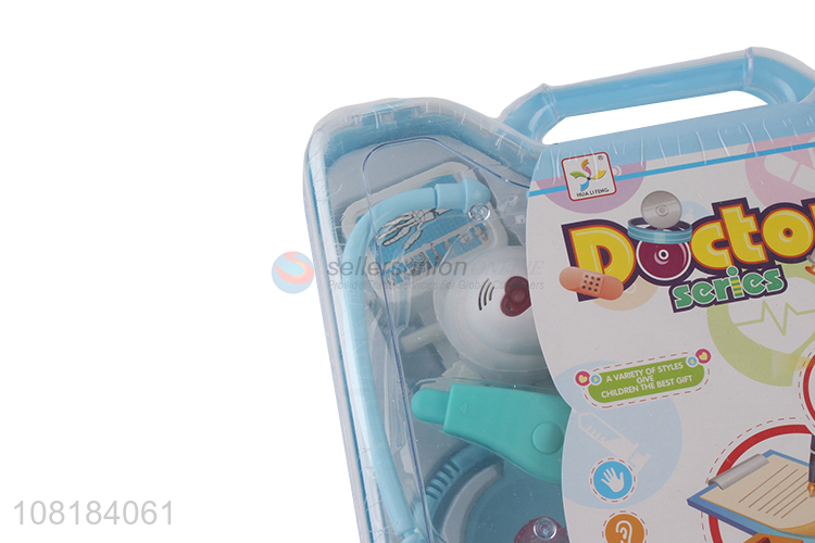 New arrival durable plastic doctor toys pretend play set