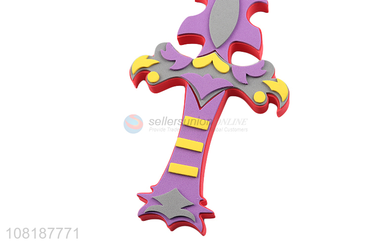 China supplier purple cartoon toy sword for children