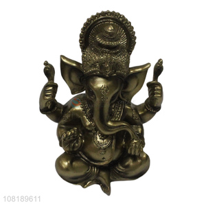 Low price Indian elephant god ornament for temple