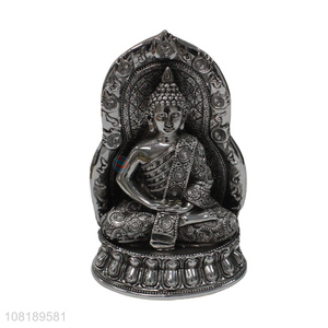 High quality silver buddha home desktop decoration