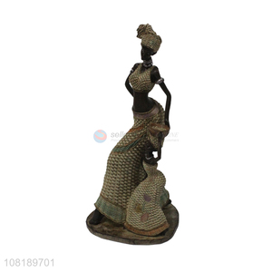 High quality creative african figures model for sale