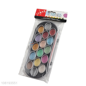 Top selling 16colors drawing watercolor paints set wholesale