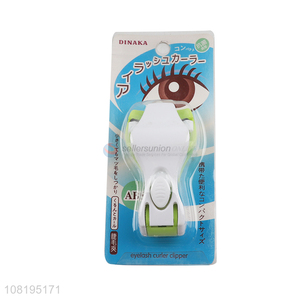 Online wholesale mini portable eyelash curler clip lashes makeup tool
