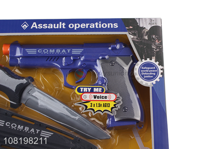 Yiwu wholesale creative police set toys gun toys pretend play toys