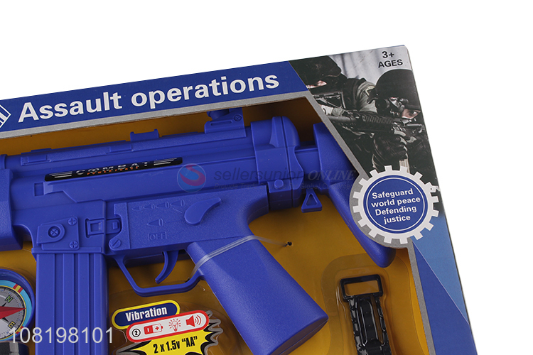 Most popular children gifts police set toys gun toys for sale